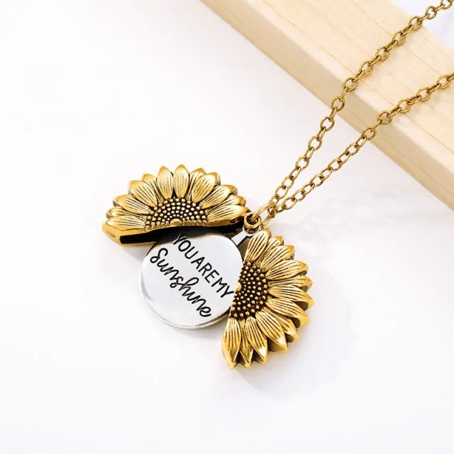 Sunflower Pendant ketting