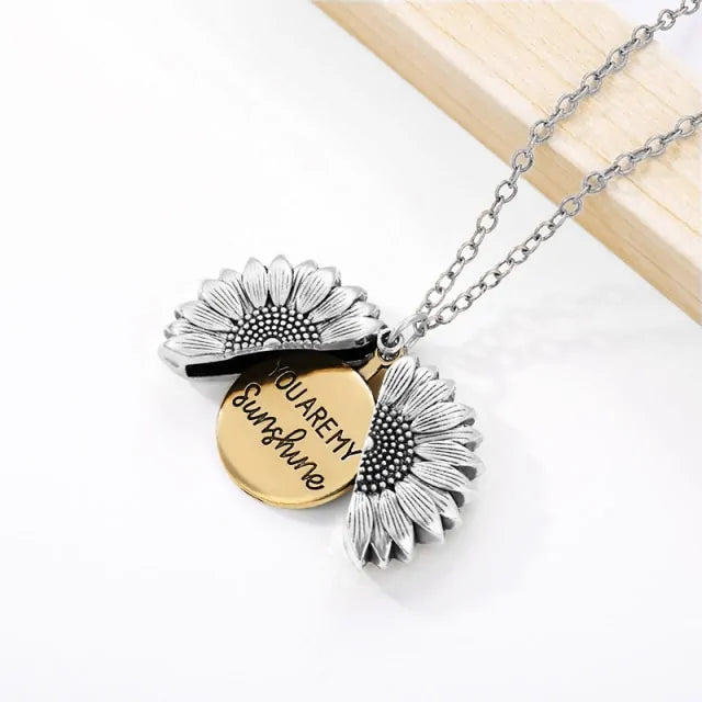 Sunflower Pendant ketting